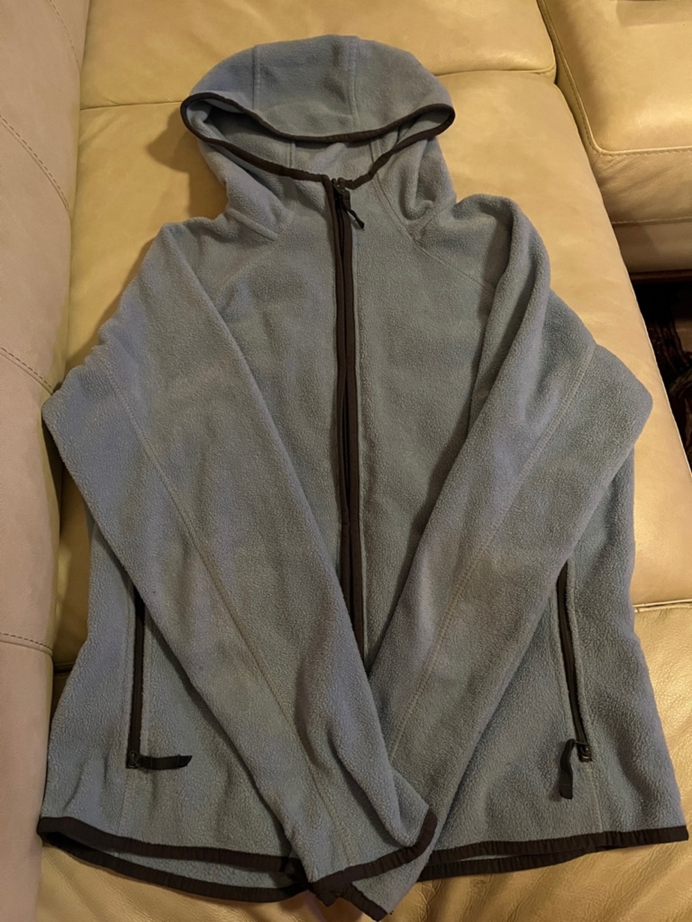 Vintage light blue Columbia fleece
